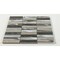 Andova Tiles Chocolat Stacked 1 x 4 PorcelainMetal Mosaic Tile SAM-ANDCHO317 - alternate 5